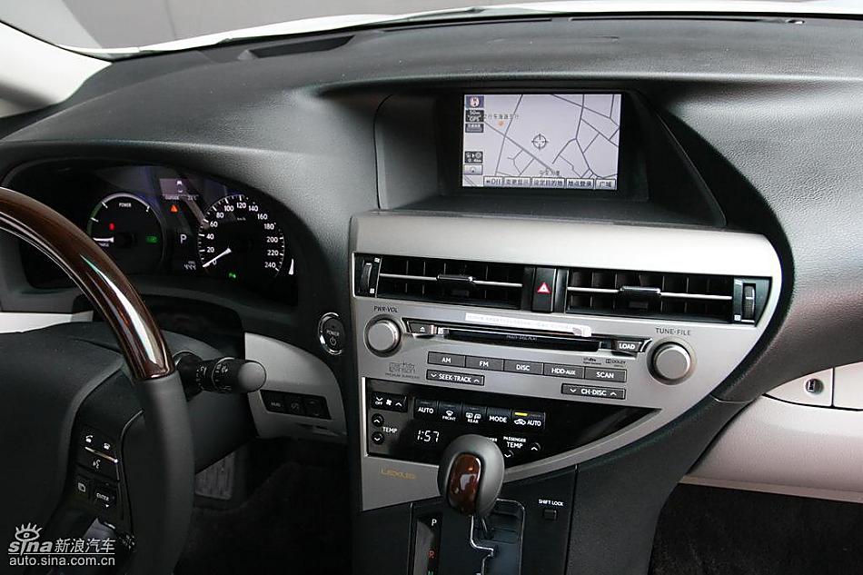 雷克萨斯RX450h、RX350内饰及细节