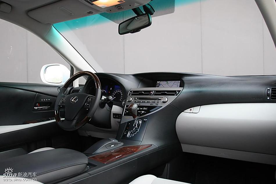 雷克萨斯RX450h、RX350内饰及细节