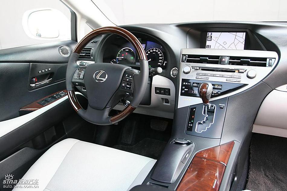 雷克萨斯RX450h、RX350内饰及细节