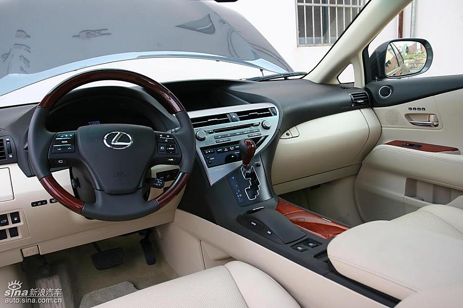 雷克萨斯RX450h、RX350内饰及细节