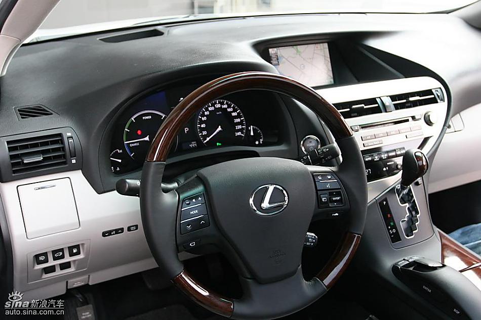 雷克萨斯RX450h、RX350内饰及细节