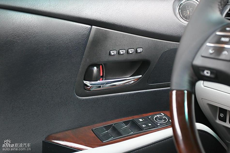 雷克萨斯RX450h、RX350内饰及细节