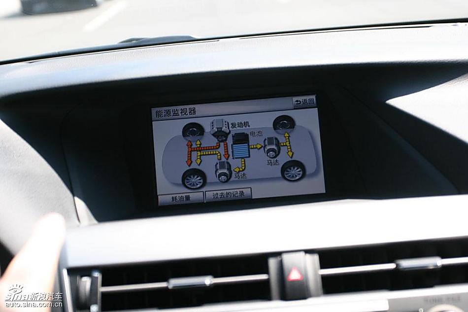 雷克萨斯RX450h、RX350内饰及细节
