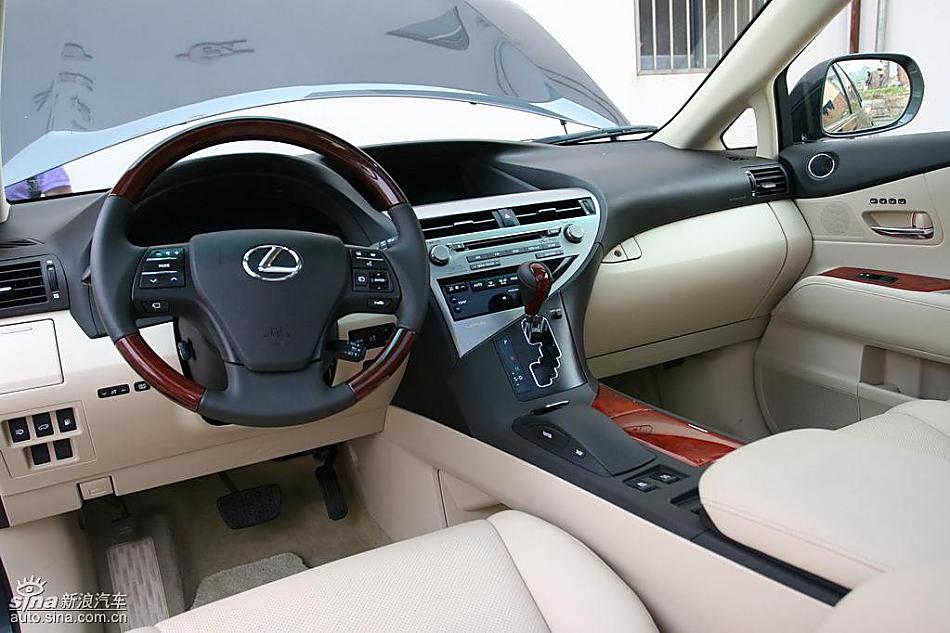 雷克萨斯RX450h、RX350内饰及细节