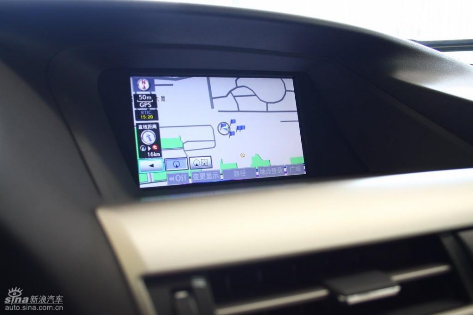 全新雷克萨斯RX350内饰