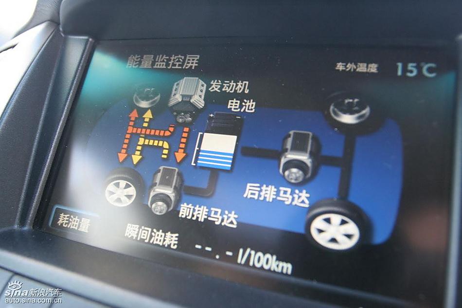 雷克萨斯RX400h内饰及细节