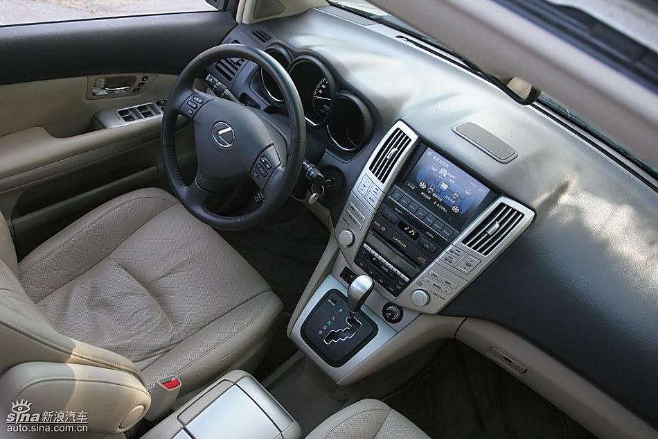 雷克萨斯RX400h内饰及细节