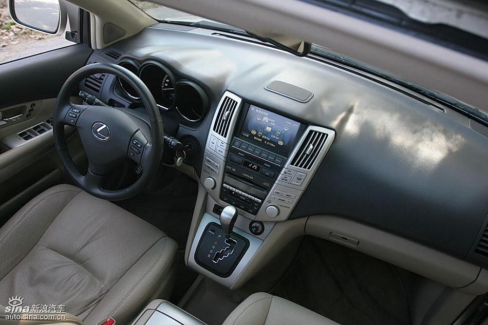 雷克萨斯RX400h内饰及细节