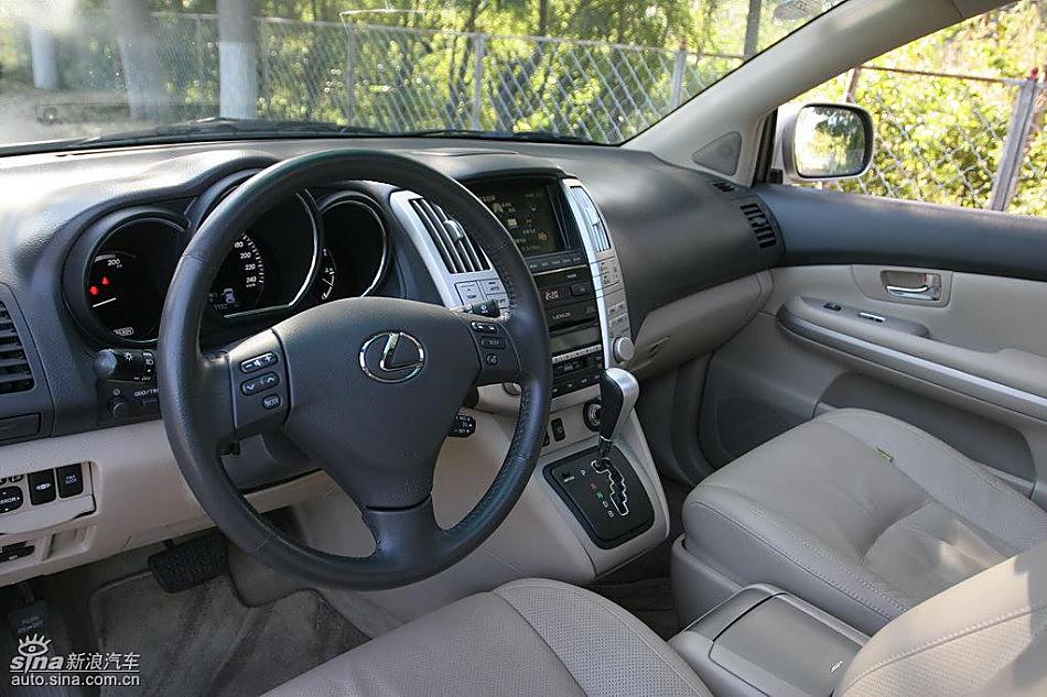 雷克萨斯RX400h内饰及细节