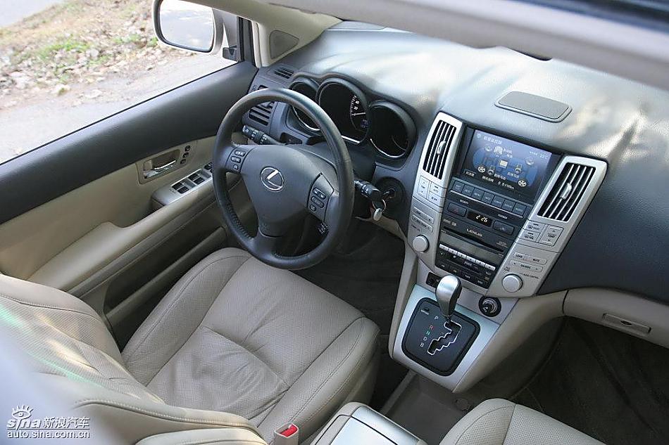 雷克萨斯RX400h内饰及细节