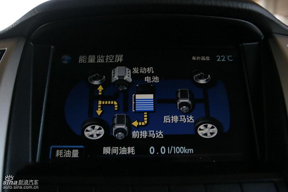 雷克萨斯RX400h内饰及细节