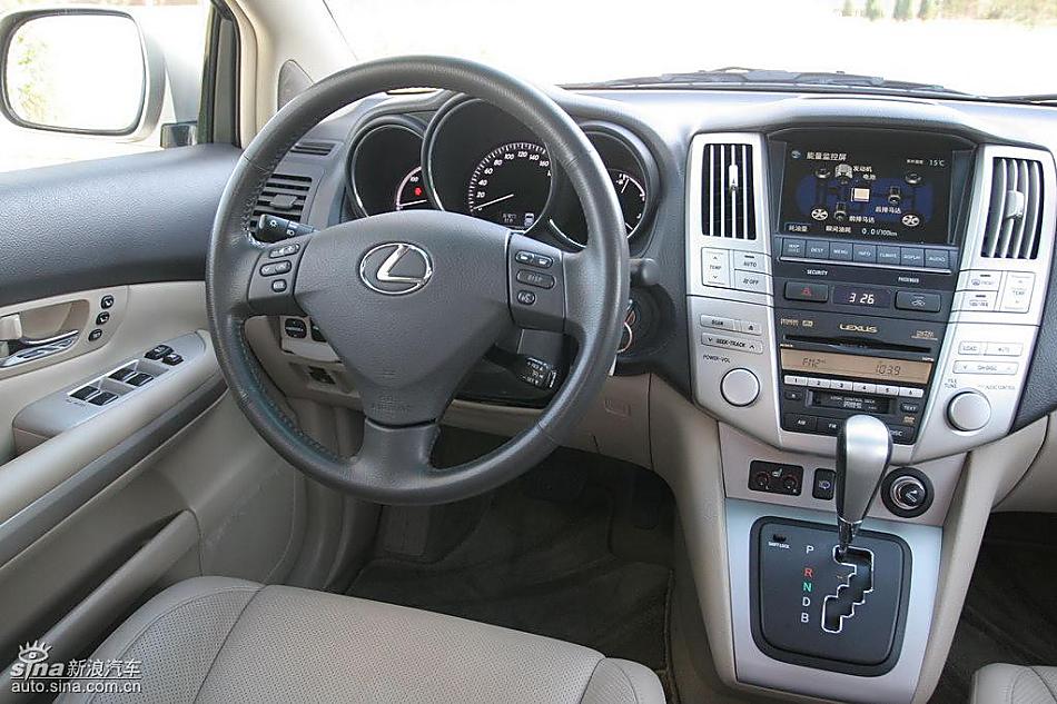 雷克萨斯RX400h内饰及细节