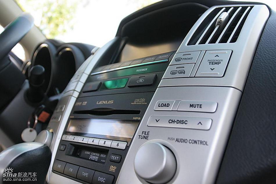 雷克萨斯RX400h内饰及细节