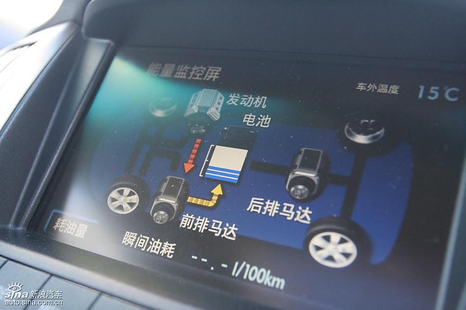 雷克萨斯RX400h内饰及细节