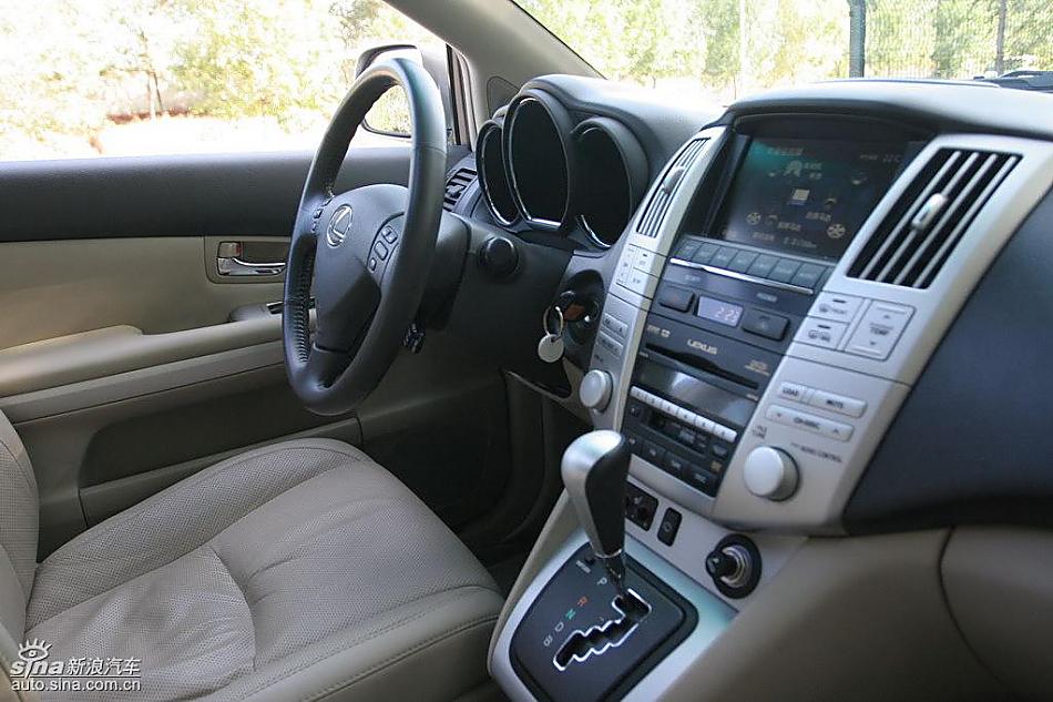 雷克萨斯RX400h内饰及细节