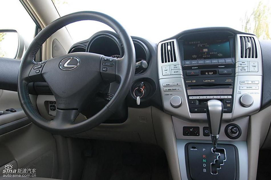雷克萨斯RX400h内饰及细节