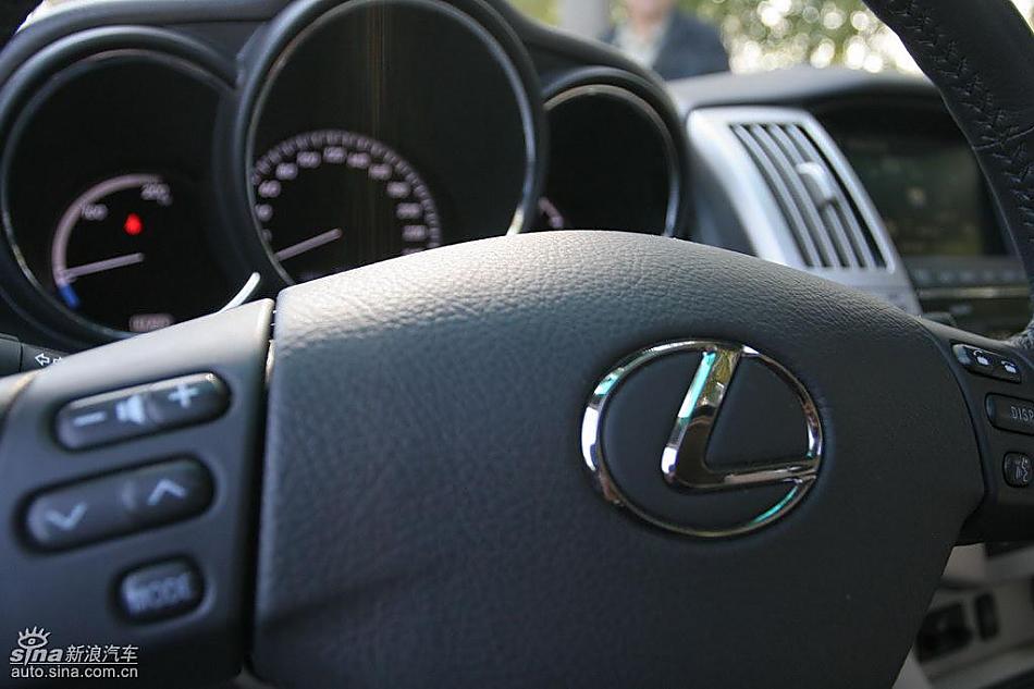 雷克萨斯RX400h内饰及细节
