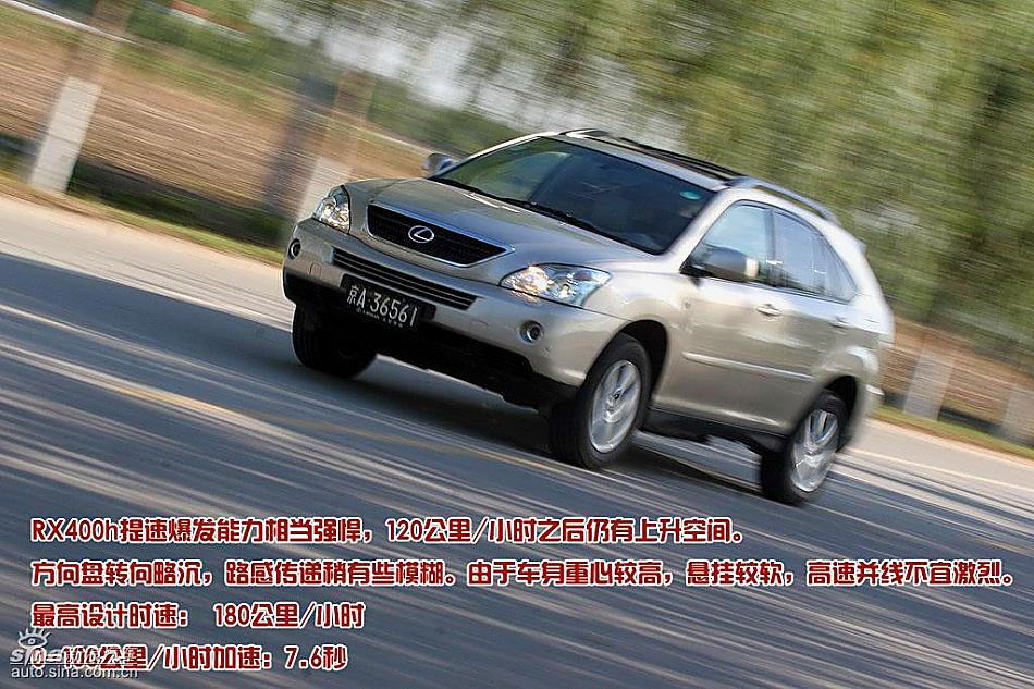 雷克萨斯RX400h图解