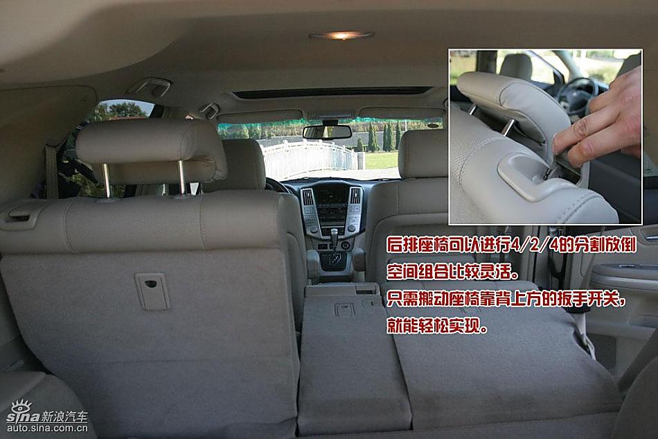 雷克萨斯RX400h图解