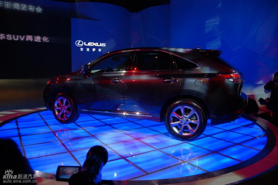 全新雷克萨斯RX350上市现场图