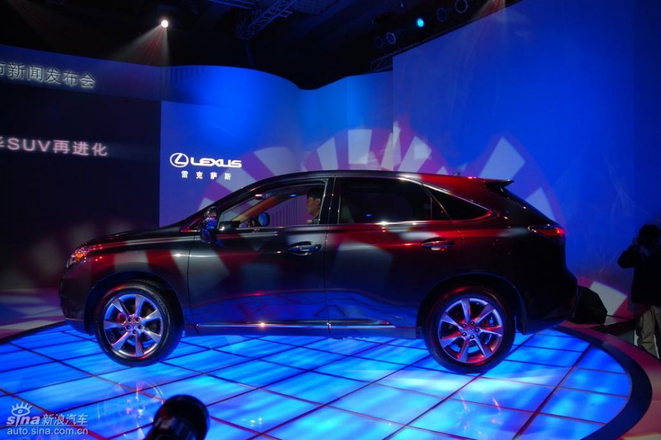 全新雷克萨斯RX350上市现场图