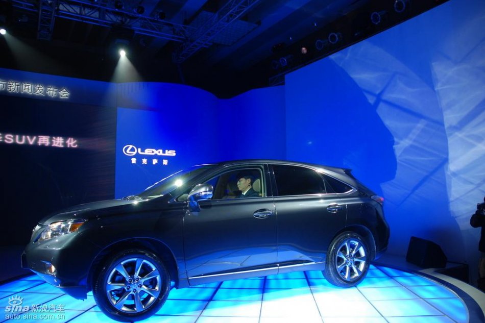 全新雷克萨斯RX350上市现场图