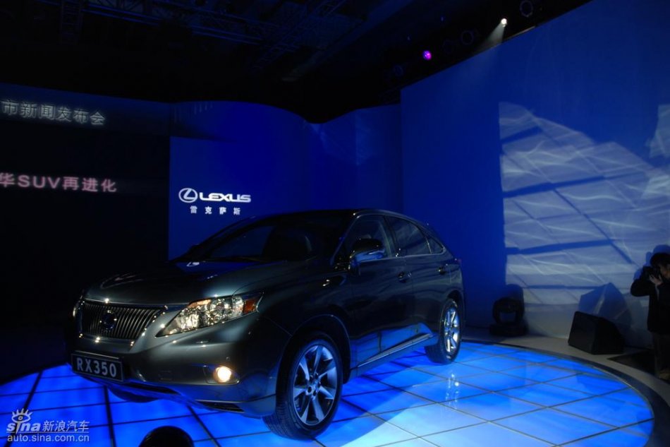 全新雷克萨斯RX350上市现场图