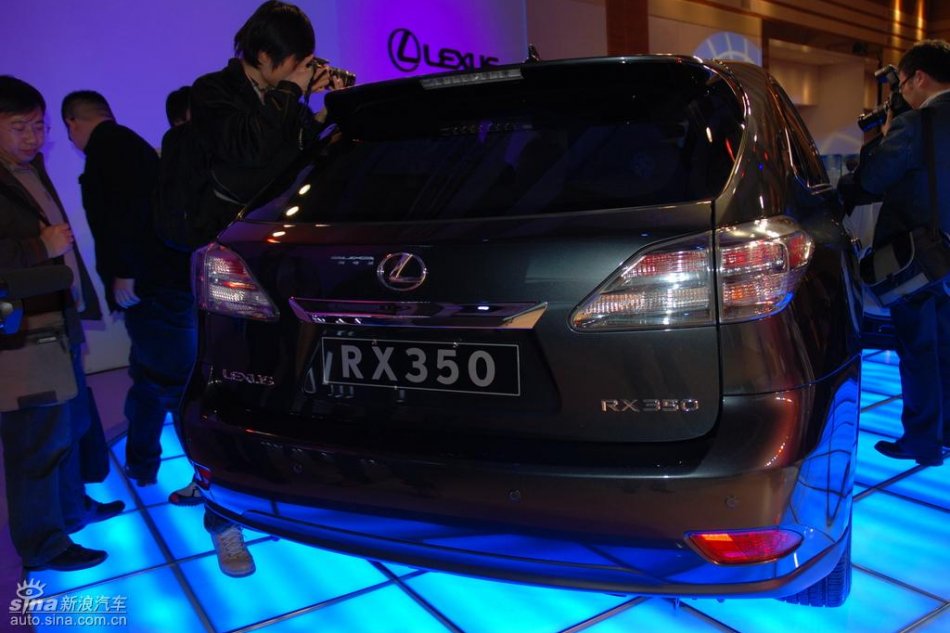 全新雷克萨斯RX350上市现场图