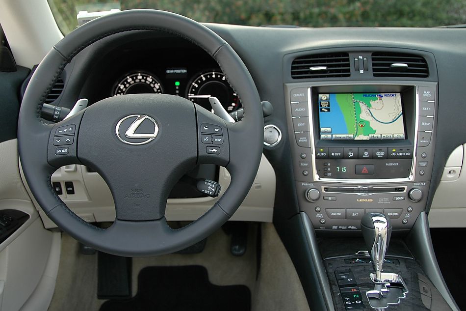 IS350 C内饰图片