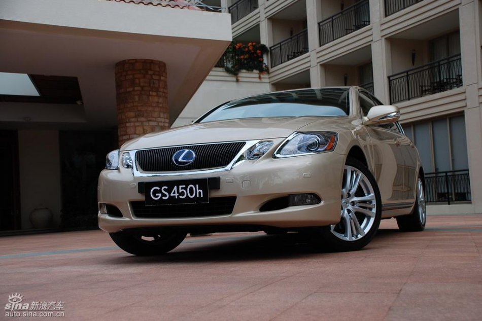 雷克萨斯GS450h外观实拍图