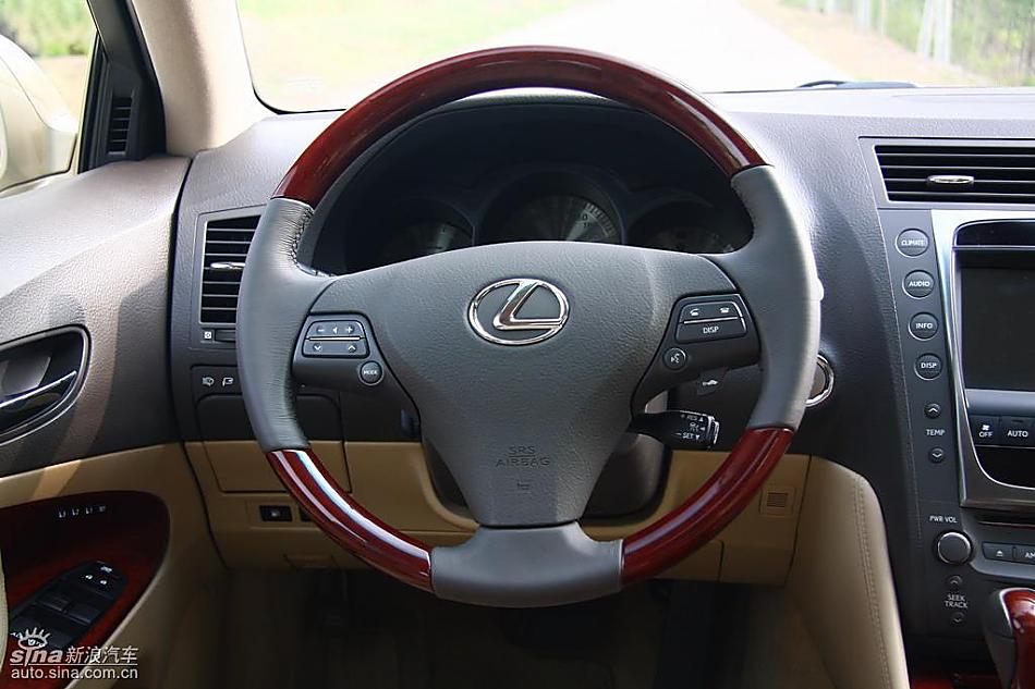 雷克萨斯GS460试驾实拍图内饰