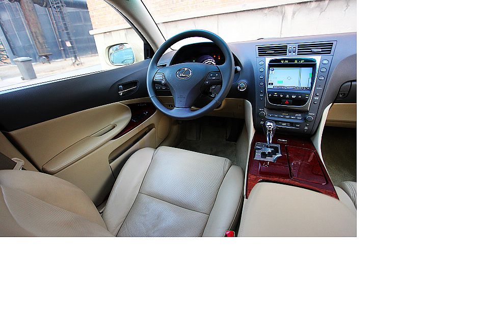 雷克萨斯GS450h内饰图片