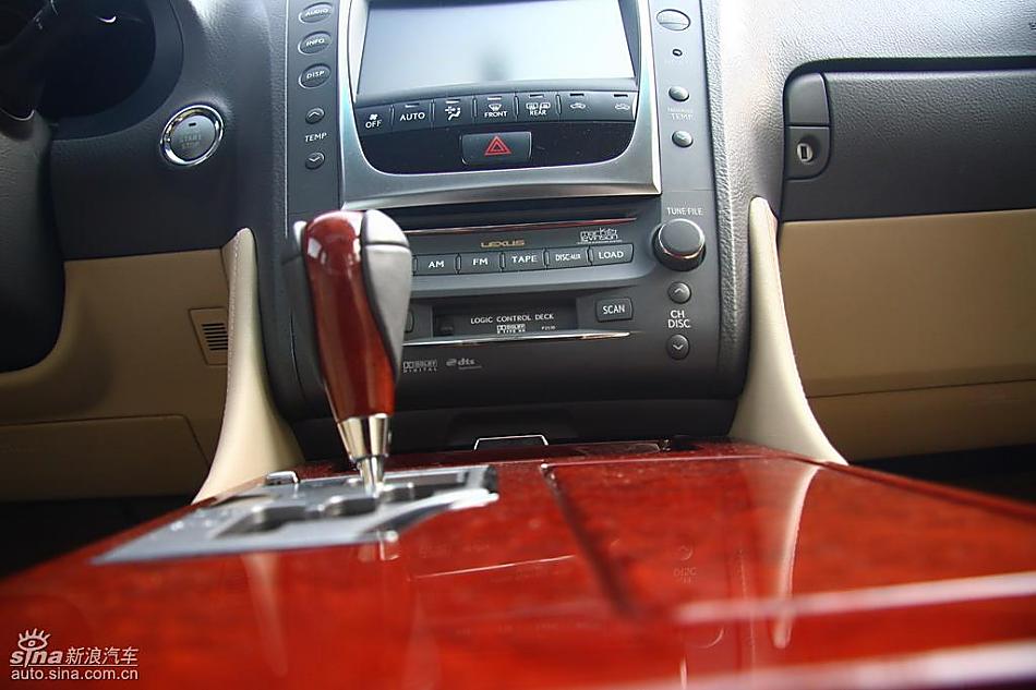 雷克萨斯GS460试驾实拍图内饰
