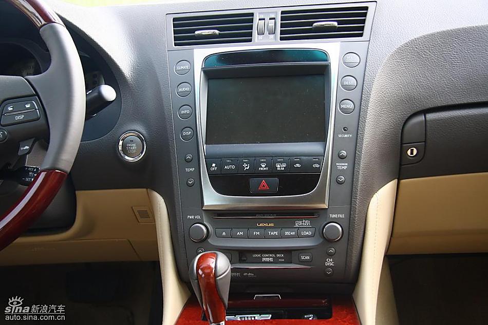 雷克萨斯GS460试驾实拍图内饰