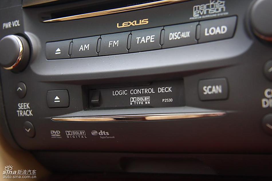 雷克萨斯GS460试驾实拍图内饰