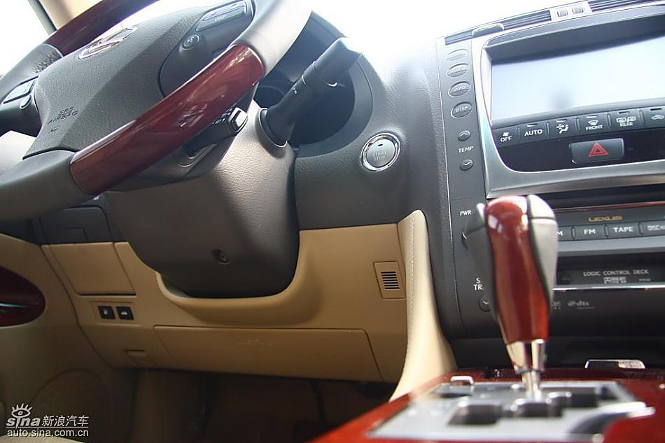 雷克萨斯GS460试驾实拍图内饰