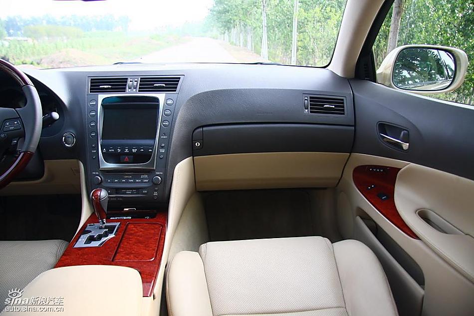 雷克萨斯GS460试驾实拍图内饰