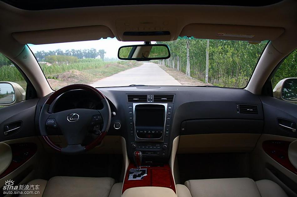 雷克萨斯GS460试驾实拍图内饰