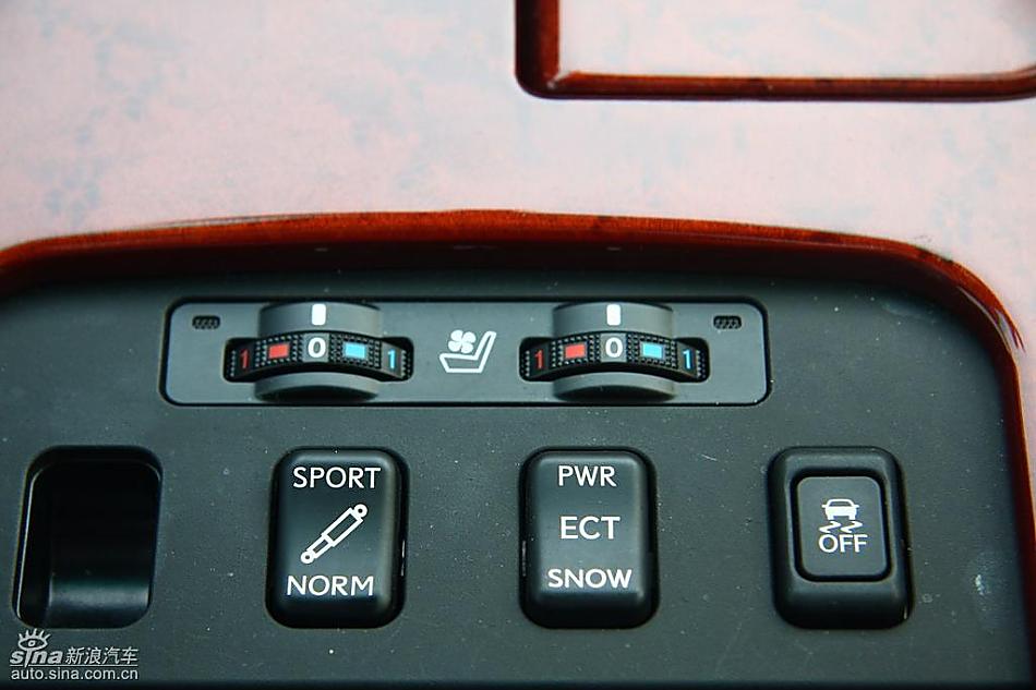 雷克萨斯GS460试驾实拍图内饰