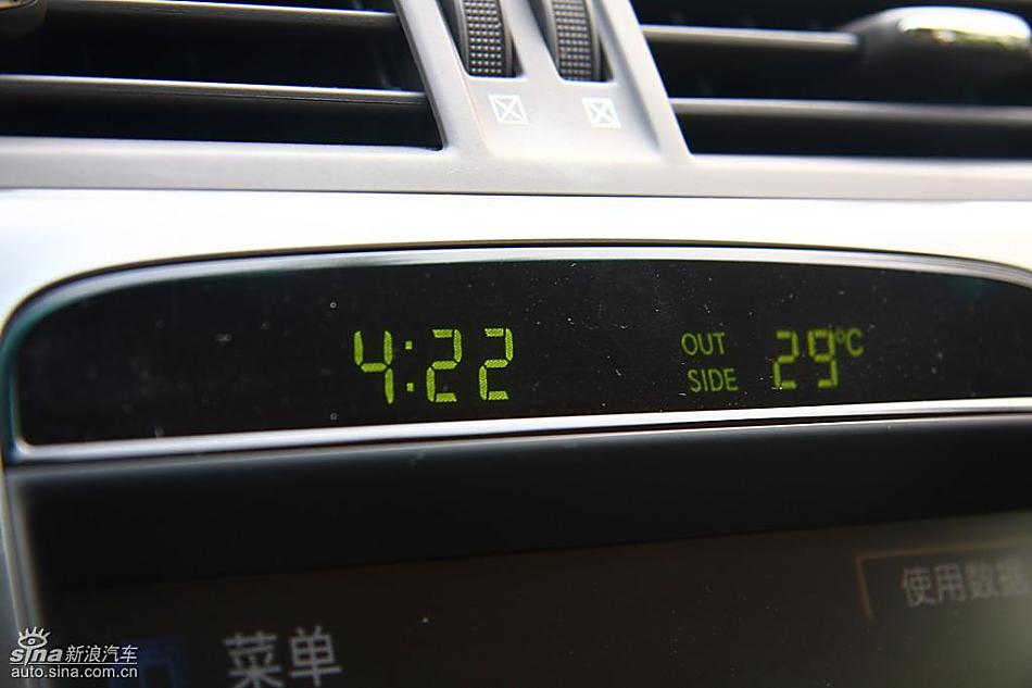 雷克萨斯GS460试驾实拍图内饰