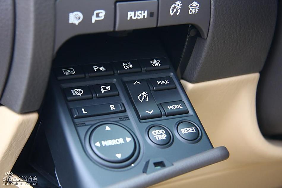 雷克萨斯GS460试驾实拍图内饰