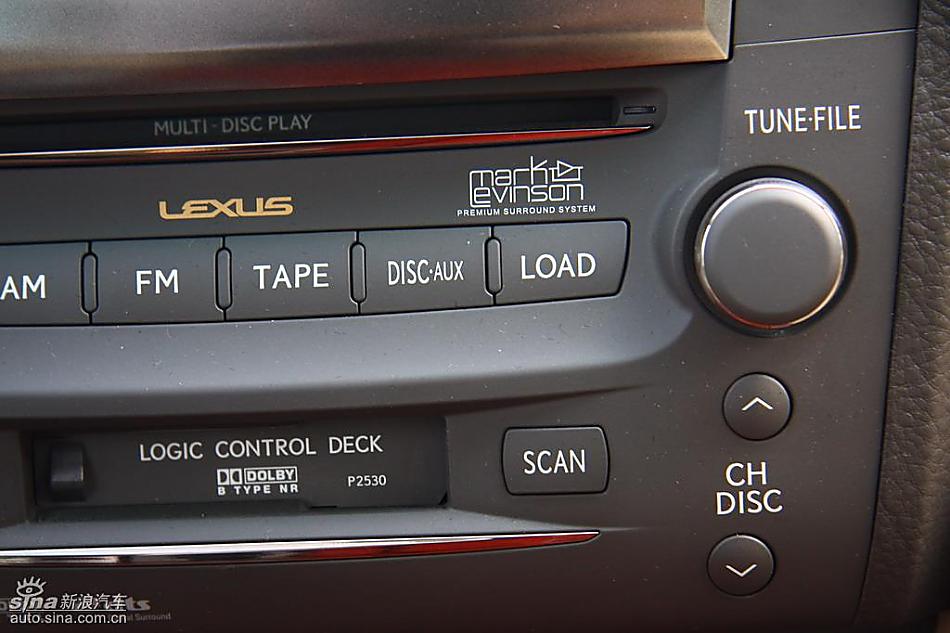 雷克萨斯GS460试驾实拍图内饰