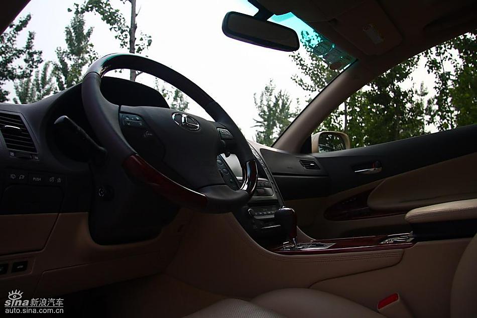 雷克萨斯GS460试驾实拍图内饰