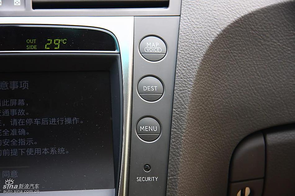 雷克萨斯GS460试驾实拍图内饰