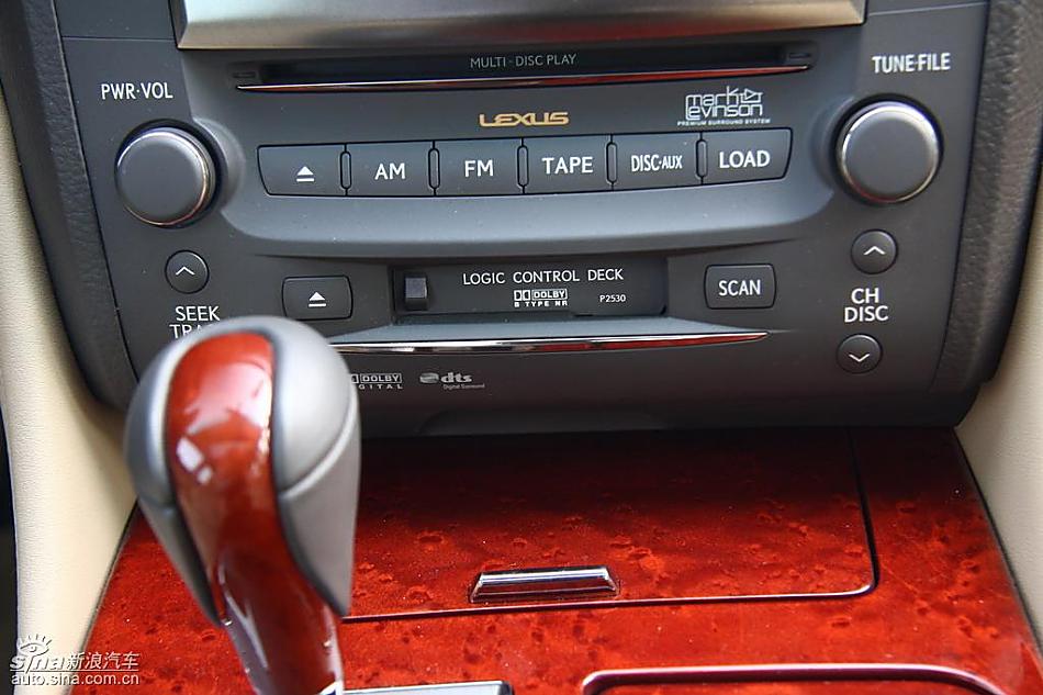 雷克萨斯GS460试驾实拍图内饰