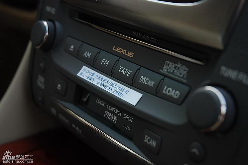 雷克萨斯GS460内饰