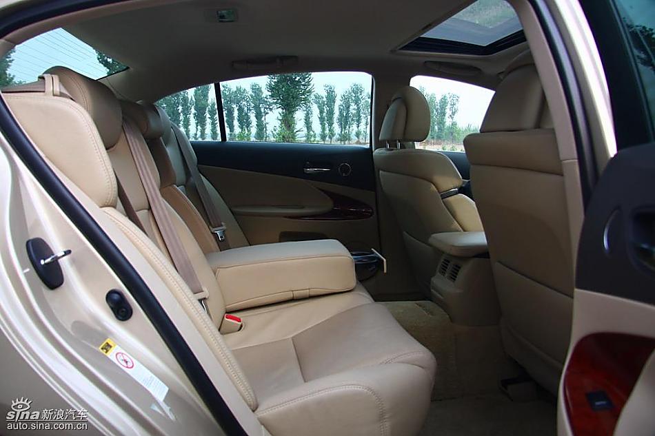 雷克萨斯GS460试驾实拍图内饰