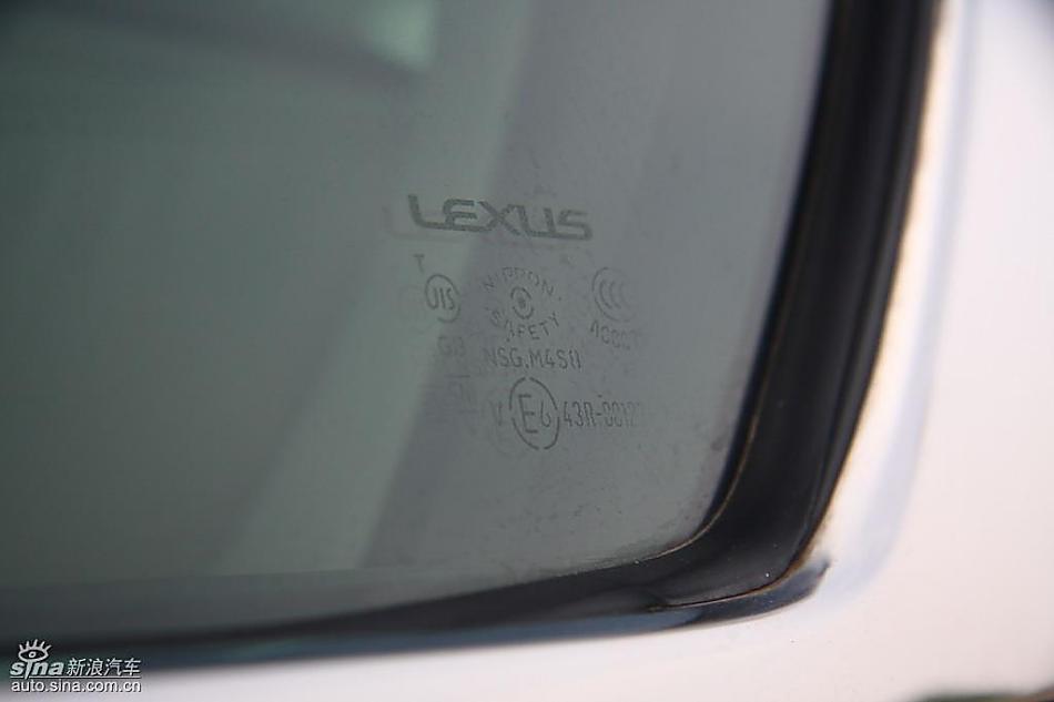 雷克萨斯GS460试驾实拍图细节与其他