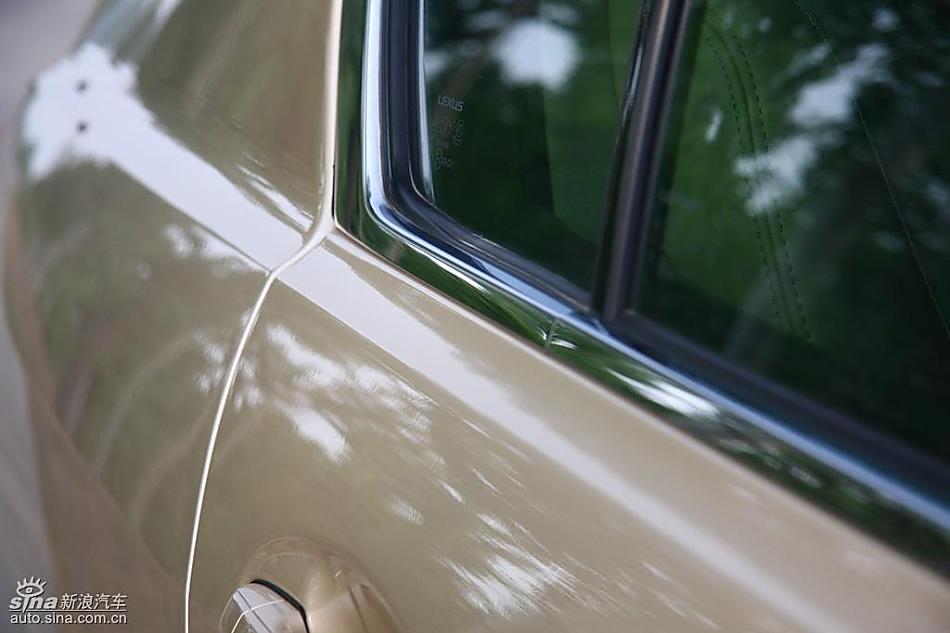 雷克萨斯GS460试驾实拍图细节与其他