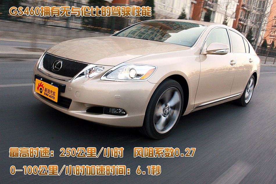 雷克萨斯GS460图解